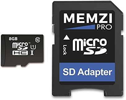 MEMZI PRO 8gb Класа 10 90MB / s Микро Sdhc Мемориска Картичка Со SD Адаптер За Мобилни Телефони Од Серијата Oukitel K