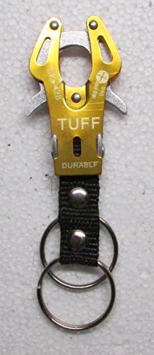 Tuff Gold Carabiner кампување за пешачење за пешачење алуминиум на отворено клуч за клучеви за клучеви за клучеви нови