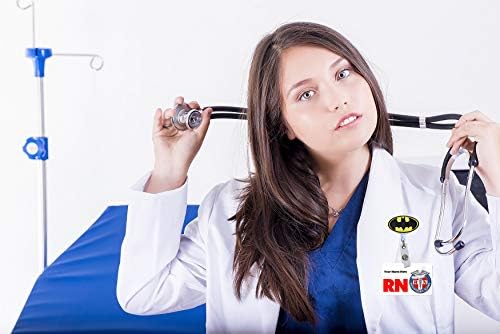 Бетмен Медицинска Сестра Значка Ролна - Ид Носителот За Медицински Сестри Болници Лекари И Канцелариски Персонал | Покажете Ја Својата Сила И Единство на Сите Жени?
