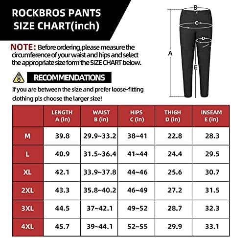Rockbros Mens велосипедски велосипед панталони брзо сушени на отворено планинско трчање опрема за пешачење