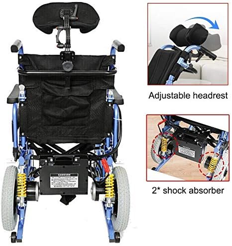 Неохиска преносна преносна инвалидска количка преносна преклоплива лесна алуминиумска рамка за легура со прилагодлива потпирач за