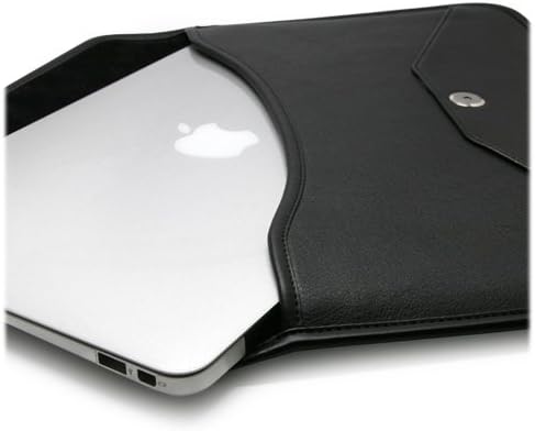 Boxwave Case Компатибилен со Samsung Galaxy Book2 Pro 360 - Елитна торбичка за кожен месинџер, синтетички кожен покритие дизајн на