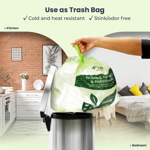 [100 Пакет] Биоразградлива Пластична Торба За Маици За Повеќекратна Употреба Еко Пријателски Намирници Шопинг Ви Благодариме За Рециклирање