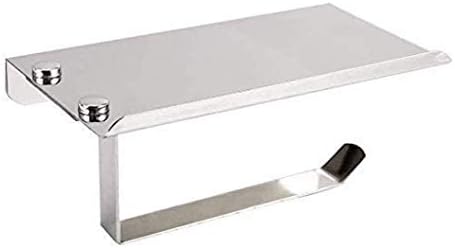 ZLDXDP држач за хартиени рачни крпи изработени во не'рѓосувачки челик со полирана сребрена позлатена и дизајн на решетки за хартија за бања