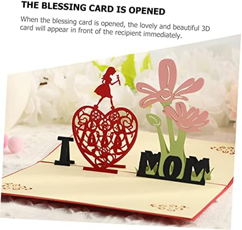 Абаодам 8 Парчиња Покани За Ангажман На Денот На Мајката Роденденски Подарок Сакам Мама Картички Покани За Венчавки Подарок За Хартија