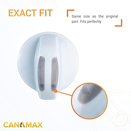 Canamax Premium 134844410 Копче за селектор на фен - Замена за AP4339026, 1460965, 134844410, 134034900, 134034910 Faner Westinghouse -