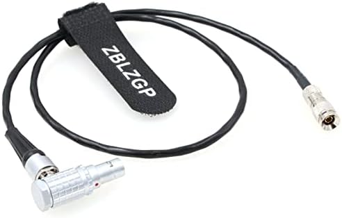 ZBLZGP DIN 1.0/2.3 машки до изедначување 9 -пински агол TimCode Sync Cable за црвена камера 6K камера