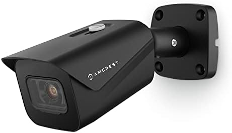 AMCREST ULTRAHD 4K OUTODOR BULLET SECUTION IP POE камера, 98ft NightVision, леќи од 2,8 mm, IP67 водоотпорен, снимање на MicroSD од 256 GB,