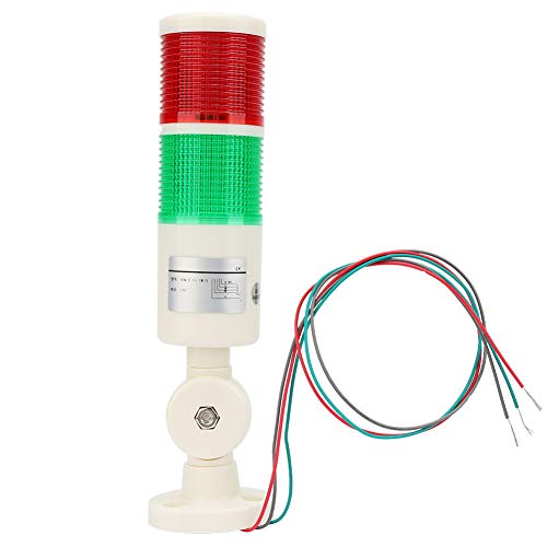Светло за предупредување за машини за ЦПУ, црвено зелена CNC машина за предупредување LED индикатор за сигнал за аларм 24VDC