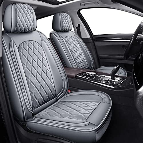 Опфаќа целосен сет на седиштето на автомобилот Мирозо - Coshion Coshion CoverFit за повеќето седан, камион и SUV за Elantra Sonata Sportage CRV Accord Chevy Equinox