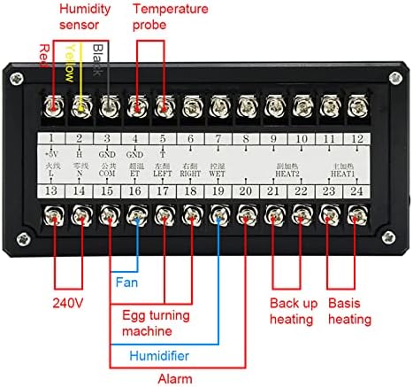 Автоматски систем за контрола на машината за инкубатор на јајца и машината за контрола на температурата и влажноста XM-18
