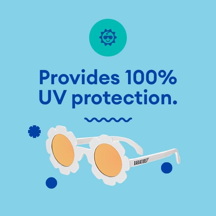 Бабијатори ДЕТСКИ УВ Очила За Сонце ВО Форма На Цвет - Свиткани, Флексибилни, Издржливи, Безбедни За Бебиња | Повеќе Големини