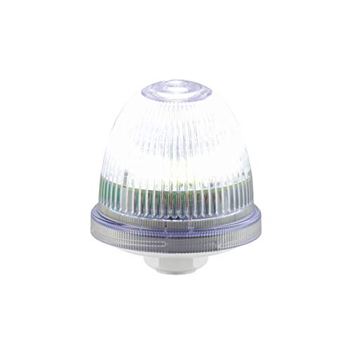 Федерален сигнал LP22LED-012-024B насока на LED светло со низок профил, мулти-шема, плапка или монтажа на цевки, 12-24VAC/DC, сина
