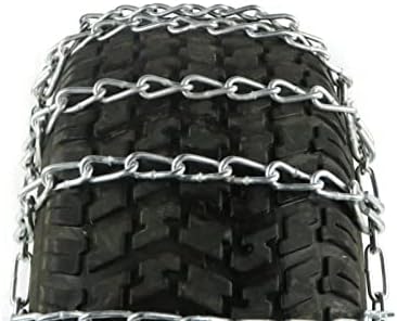Продавницата РОП | 2 ланци на гуми за гуми и затегнувачи за Yamaha Wolverine 26x12x12, 25x10x8 гуми