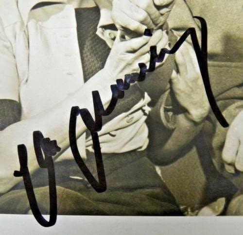 Макс Шмилинг шампион во боксот во тешка категорија потпиша оригинална 6x9 фотографија JSA COA - Фотографии за автограми во боксот