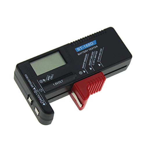 Дигитална Батерија Тестер Волт Проверка ЗА 9V 1 5V Копче Ќелија Универзална Полнење Ааа C Ц Д Уред За Тестирање На Батеријата