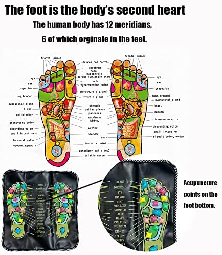 Мат За Масажа На стапала За борбена мува, Рефлексологија На Масажер За Стапала Душеци За Масажа За Одење Акупресура Подлога За Стапала