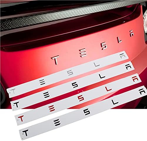 Tesla Tailgate Вметнете букви амблеми компатибилни за сериите Tesla Model 3/S/X/Y
