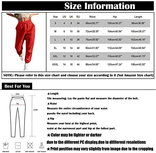 Gumipy joggers панталони со џебови со високи половини ултра-меки пријатни панталони со џогер панталони со џебови активна облека