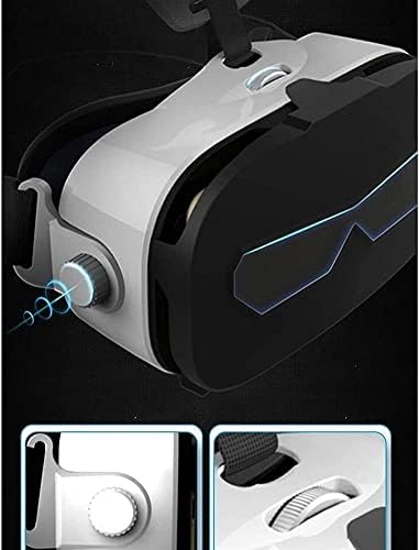 MXJCC VR Очила, Погодни ЗА 3D Филмови И Игри VR 3d Очила ЗА Виртуелна Реалност, Компатибилни со 4,7-6,53 инчи Android Паметен Телефон