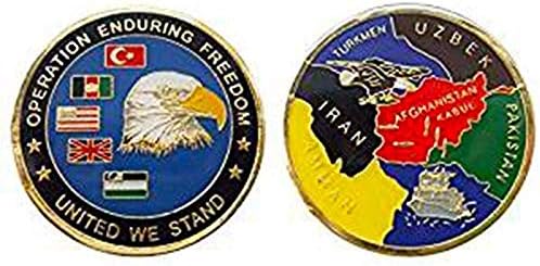 Операција Трајна Слобода Авганистан Колекционерски Предизвик Монета/Лого Покер/Среќа Чип