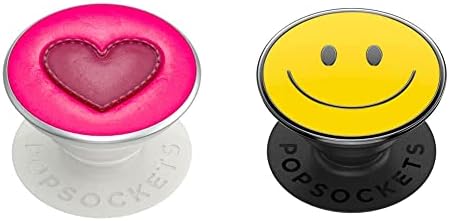 PopSockets: Телефонски зафат со проширување на Kickstand, Pop Socket за телефон - Зашиен loveубов срце и поп, проширување на штанд