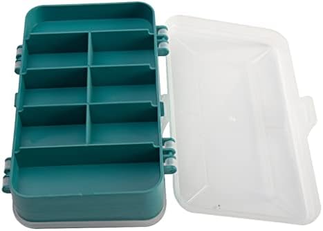 Пластична алатка за рачна алатка Пластичен сад Мултифункционални додатоци Преносни кутии за складирање на двојни странични завртки