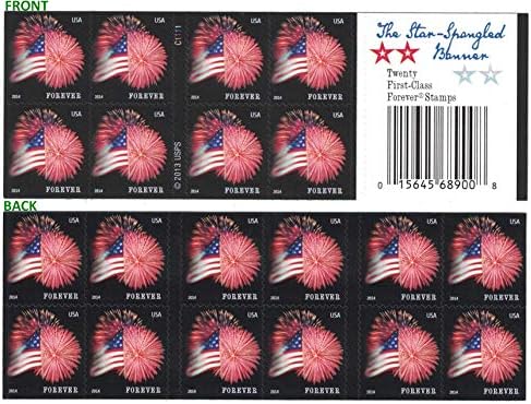 УСПС засекогаш марки брошура со банер со starвездички од 20