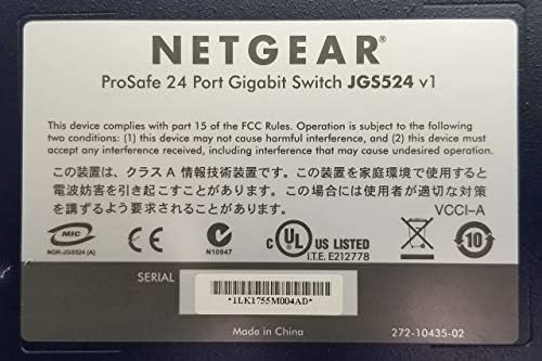 Netgear Switch 24-порта 10/100/1000Mbps