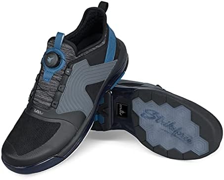 KR Strikeforce Maverick Ft Fast Twist Slace System Black/Cobalt Performance Bowling Shoe достапен во десна рака средна и широка ширина