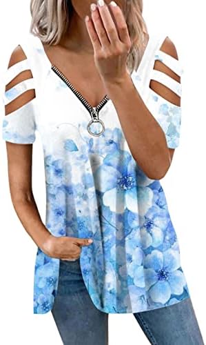 Пролетни блузи За Жени 2023, Модна Одбојкарска Кошула Со Низок Крој За Жени Ладен Ракав За Рамо Празничен Тенок
