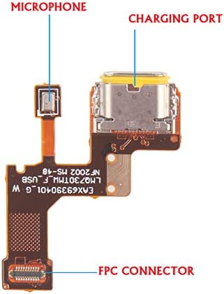 Приклучок за приклучок за LG Stylo 6 USB полнење на портата за полнење Flex Flex Кабел За замена за LG Stylo 6 Q730 Q730AM Q730TM Q730NM