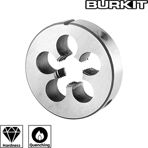 Burkit Metrict M16 x 0,5 Round Threading Die, M16 x 0,5 Машинска нишка умира десна рака