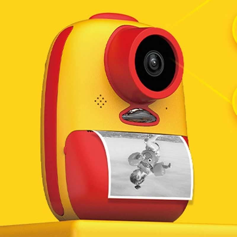 ЖУХВ Камера Печатач Термички Печатач Камера Детски Играчки Мини Детска Камера 2 Инчен Лцд Екран Дигитална Детска Камера