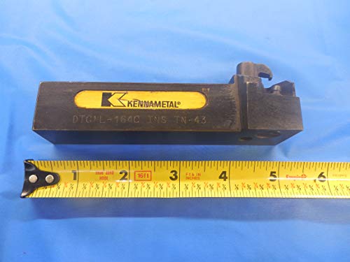 Kennametal DTGNL - 164C Lathe Surning Toolder Allder 1 Square Shank TN 43 инсерти