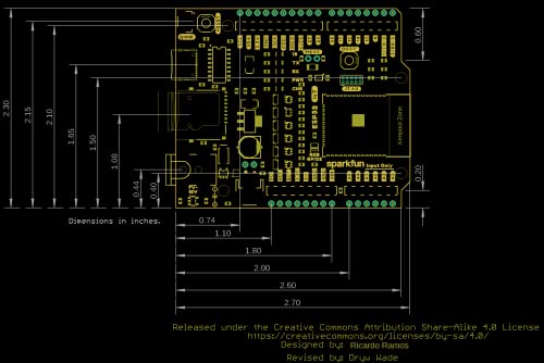 Sparkfun IoT Redboard комплет -esp32 -d0wdq6 qwiic connect систем Висока прецизна температурна сензор Оперативен напон: 1,8V до 5,5V