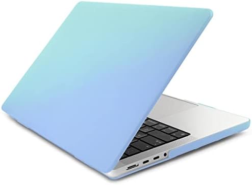 MEEgoodo За MacBook Pro 14 Случај 2023 2022 2021 Објавен A2779 A2442 M2 M1 Pro/Max Чип Со ИДЕНТИФИКАЦИЈА На Допир, Тврда Обвивка Со