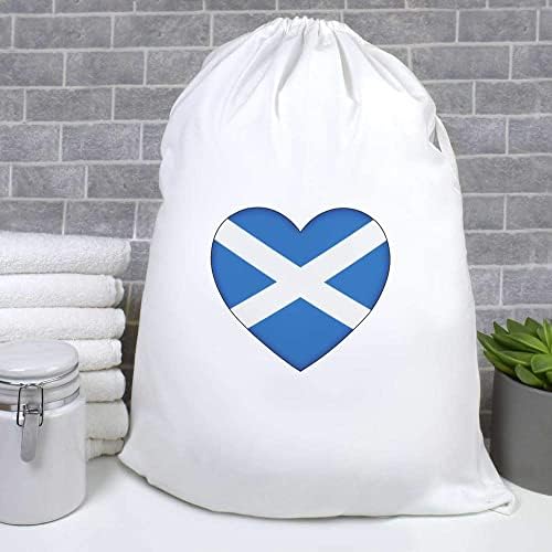 Азееда Шкотска Знаме Љубов Срце Торба За Перење/Перење/Складирање