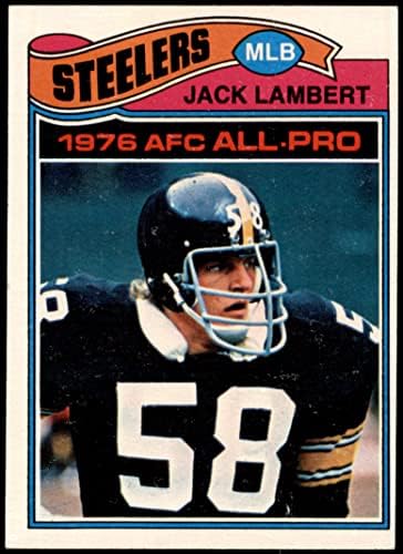 1977 Топпс 480 Jackек Ламберт Питсбург Стилерс VG/EX Steelers Kent St.