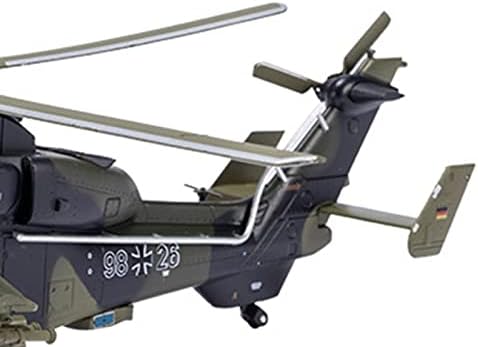 Модел на модел на воени авиони на легура на легури EC665 модел на воени авиони модел 1:72 модел за симулација на наука Изложба модел