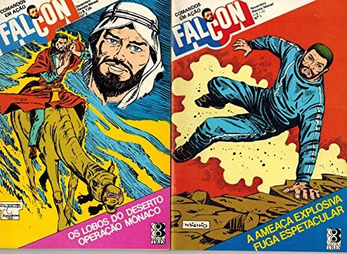 Falcon comandos em acao brazilian gi oeо стрипови многу 1-4 vf!