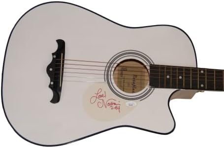 Наоми dуд потпиша автограм со целосна големина Акустична гитара Б/ Jamesејмс Спенс автентикација JSA COA - Суперerstвезда во земјата - Судди,