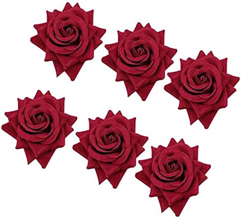 Lyе прстен со салфетка црвена роза форма за пешкир, нотка салфетка, венчаница за венчавки, хотелска маса, хотелска маса украс метална