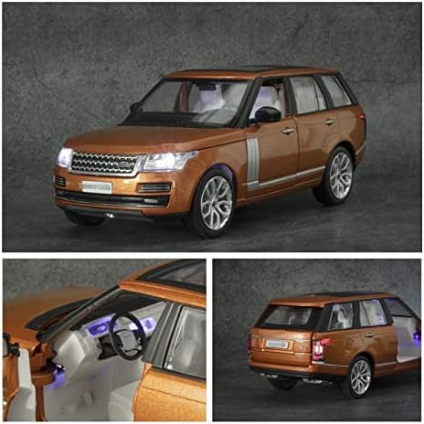 Скала модел на автомобили за Land Rover Range Rover Diecast легура модел на автомобили Минијатурно метално возило надвор од патот SUV