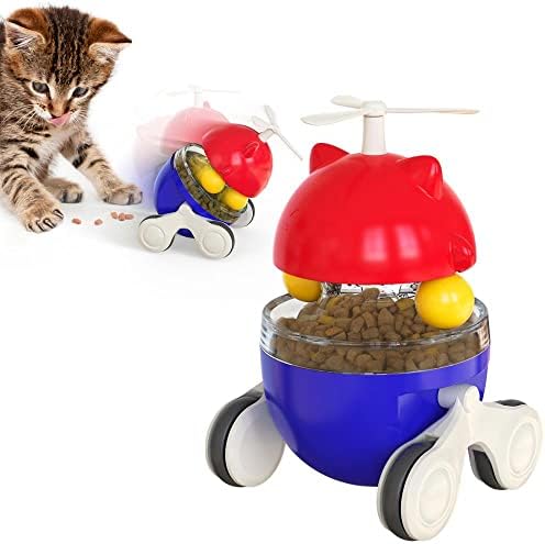 Оалк трчајќи среќни мачки играчки ветерници за ветерници што се лизгаат со топки тренинг лизгање