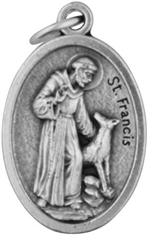 Венераре 1 Свети Фрањо Од Асиси Миленичиња Медал Св. Френсис Благослови И Заштита На Моето Милениче | Произведено Во Италија
