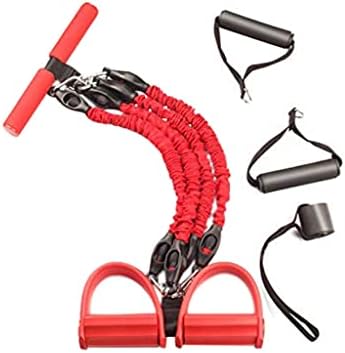 Yfdm мултифункционална напонска јаже лента за отпорност на педали одвојување на влечење на јога фитнес спортска опрема