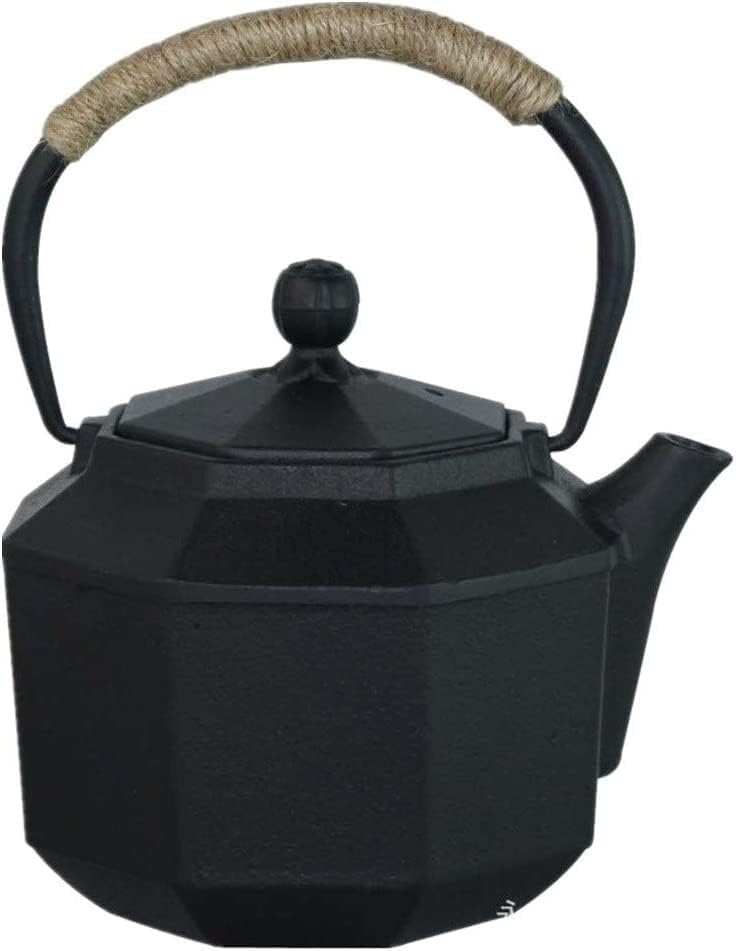 Фехун Јужен железо чајник Кунг Фу чај постави железо котел октагонална железо котел Ironелезен чајник/железо/800 мл