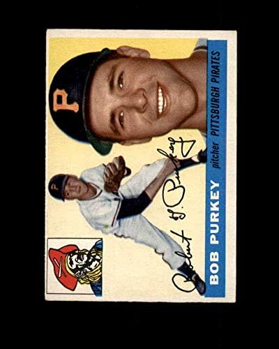 Bob Purkey Card 1955 Topps 118 Pittsburgh Pirates - плочи за бејзбол картички