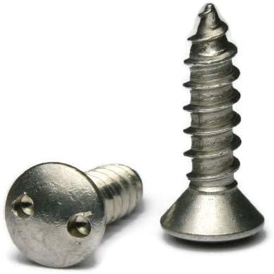 Спајнер Безбедност на овална глава метални завртки 18-8 не'рѓосувачки челик #6